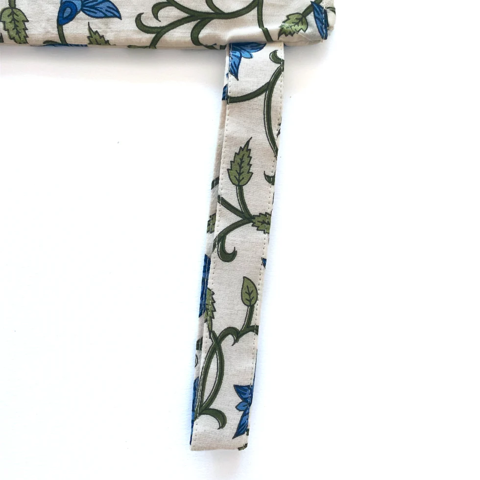 Anoki: Pochette in cotone con fantasie indiane (L)