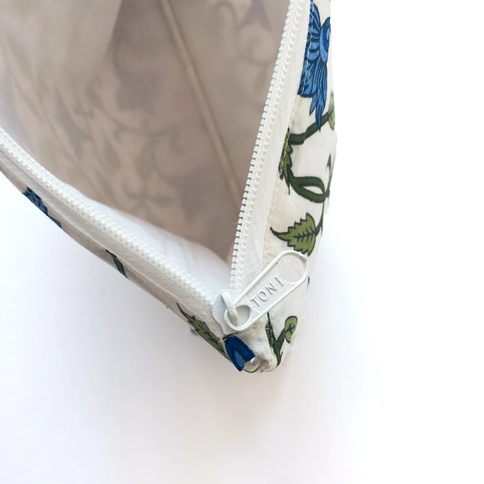 Anoki: Pochette in cotone con fantasie indiane (L)