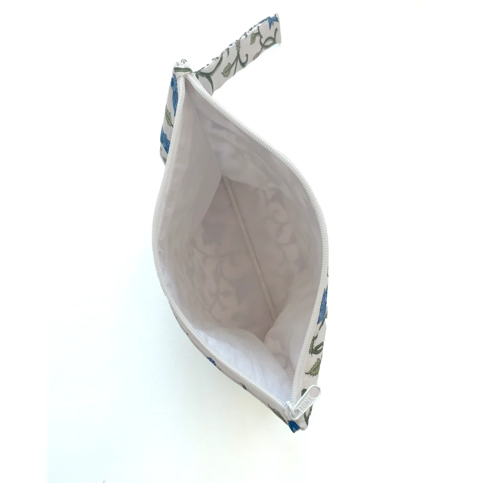 Anoki: Pochette in cotone con fantasie indiane (L)