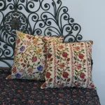 Copricuscino Vashtra 60x60 in Cotone Block Print – Fantasie Tradizionali Indiane