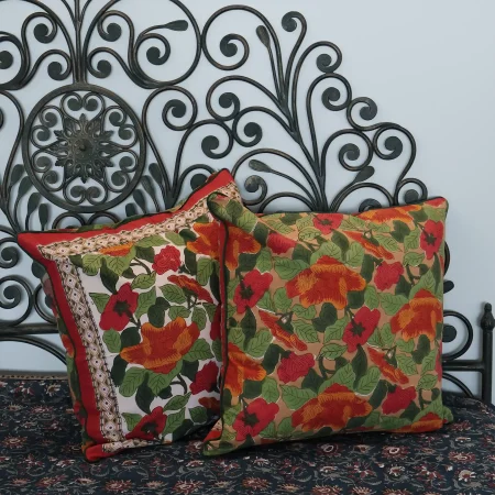 Vashtra :papaveri copricuscini 60x60