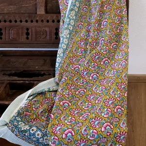 Pareo in cotone Alia – 178x110 cm – Fantasia indiana multicolor