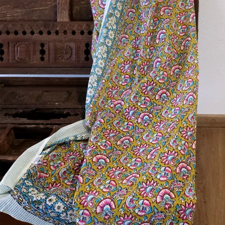 Pareo in cotone Alia – 178x110 cm – Fantasia indiana multicolor